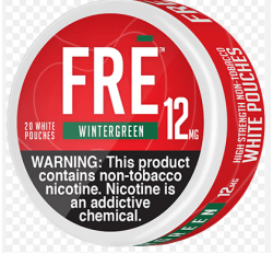 FRE NIC WINTERGREEN POUCHES 5CT. 12MG.