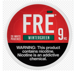 FRE NIC WINTERGREEN POUCHES 5CT. 9MG.